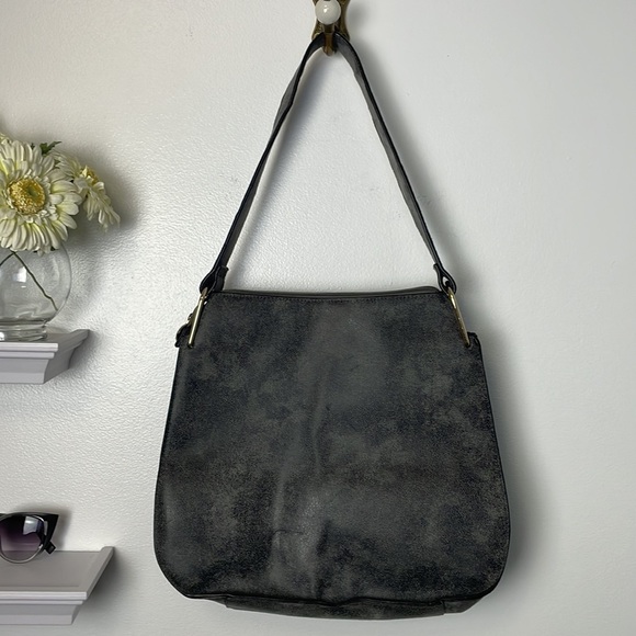 Christian Lacroix Grey Hobo Style Purse - Picture 7 of 16